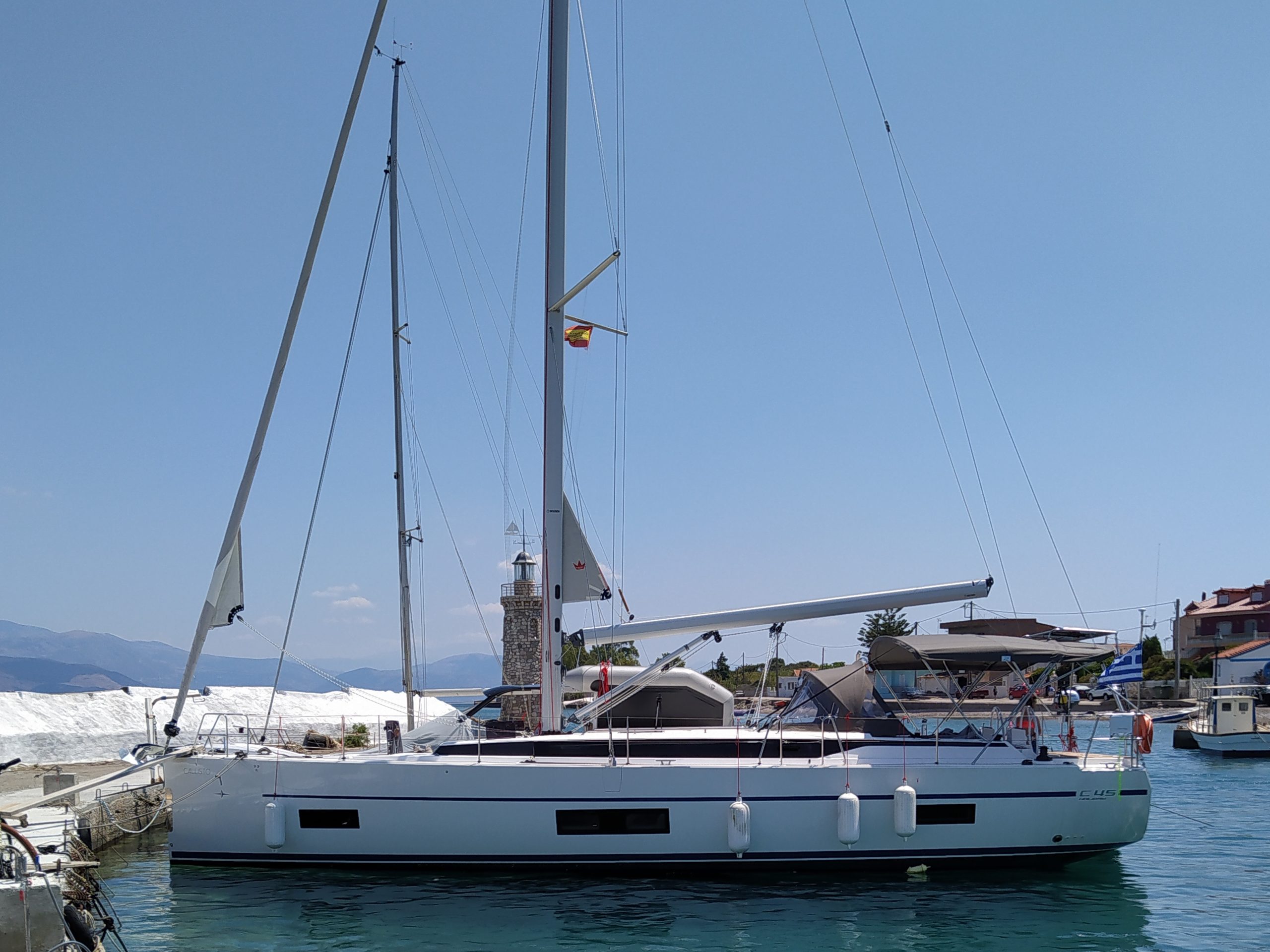 Sailing yacht Bavaria C45 Allegro for charter in Göcek in Turkey