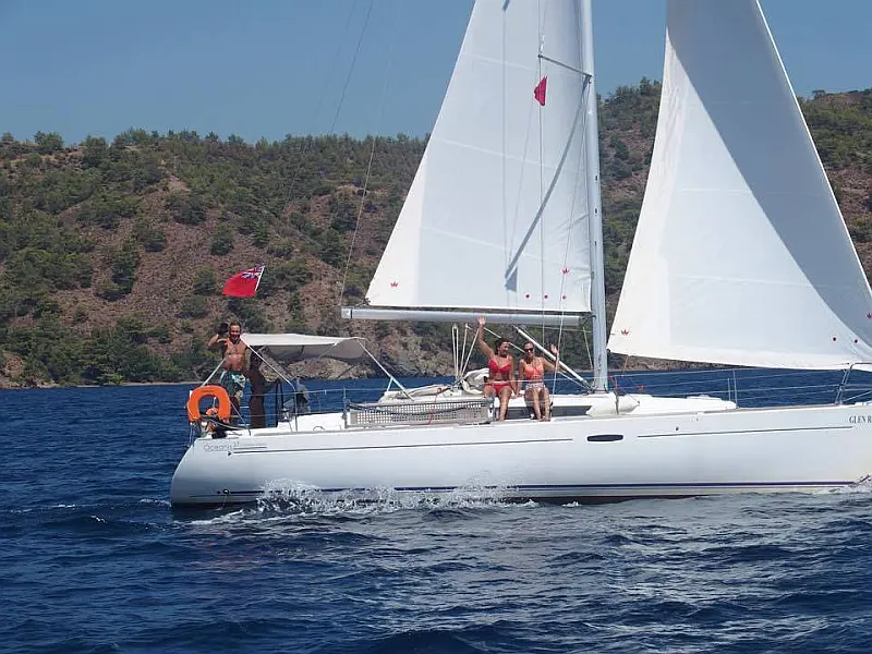 Sailing boat Beneteau Oceanis 37 Glen Rosa for charter in Fethiye in Turkey