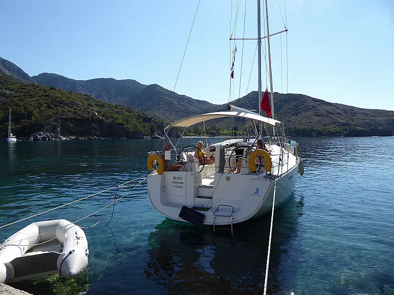 Sailing yacht Beneteau Oceanis 43 Bliss in Fethiye in Turkey