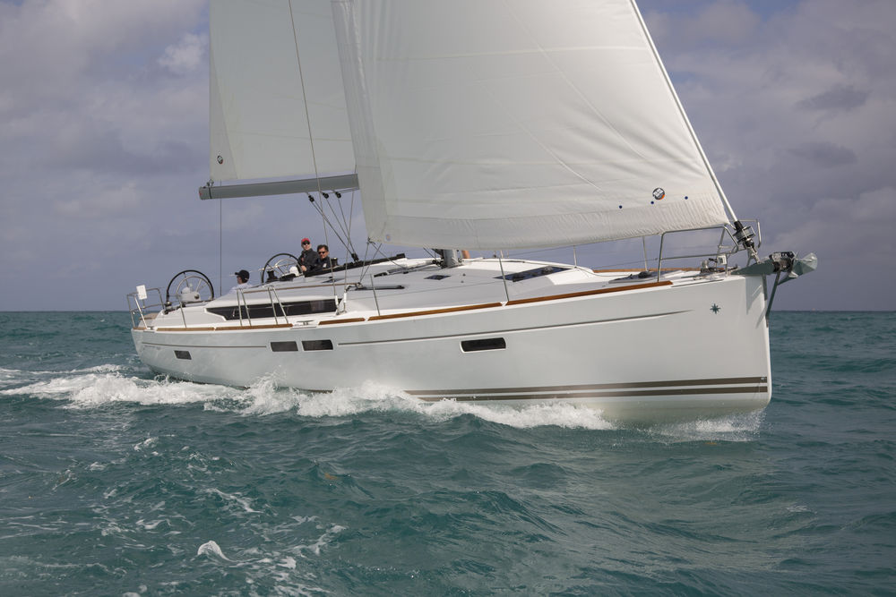Sailing boat Jeanneau Sun Odyssey 349 Sarita for charter in Gocek in Turkey