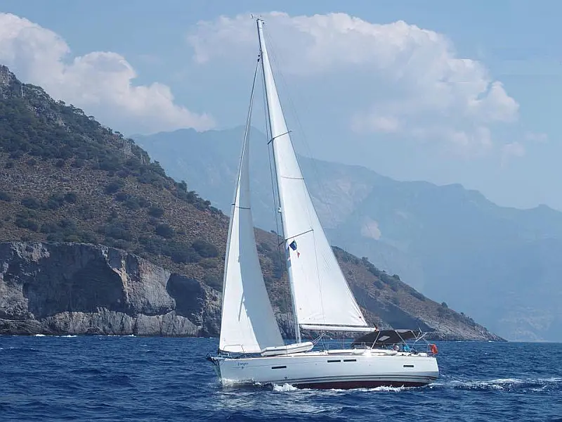 Sailing yacht Jeanneau Sun Odyssey 409 Pangea for charter in Fethiye in Turkey