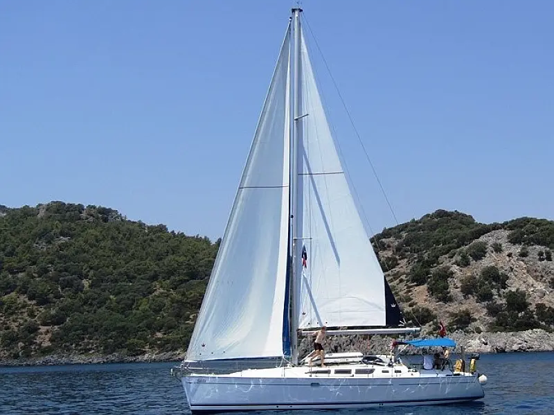 Sailing yacht Jeanneau Sun Odyssey 43 Saida for charter in Fethiye in Turkey