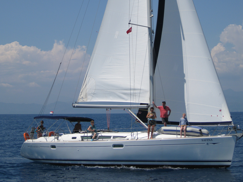 Sailing yacht Jeanneau Sun Odyssey 45 Safina for charter in Fethiye in Turkey