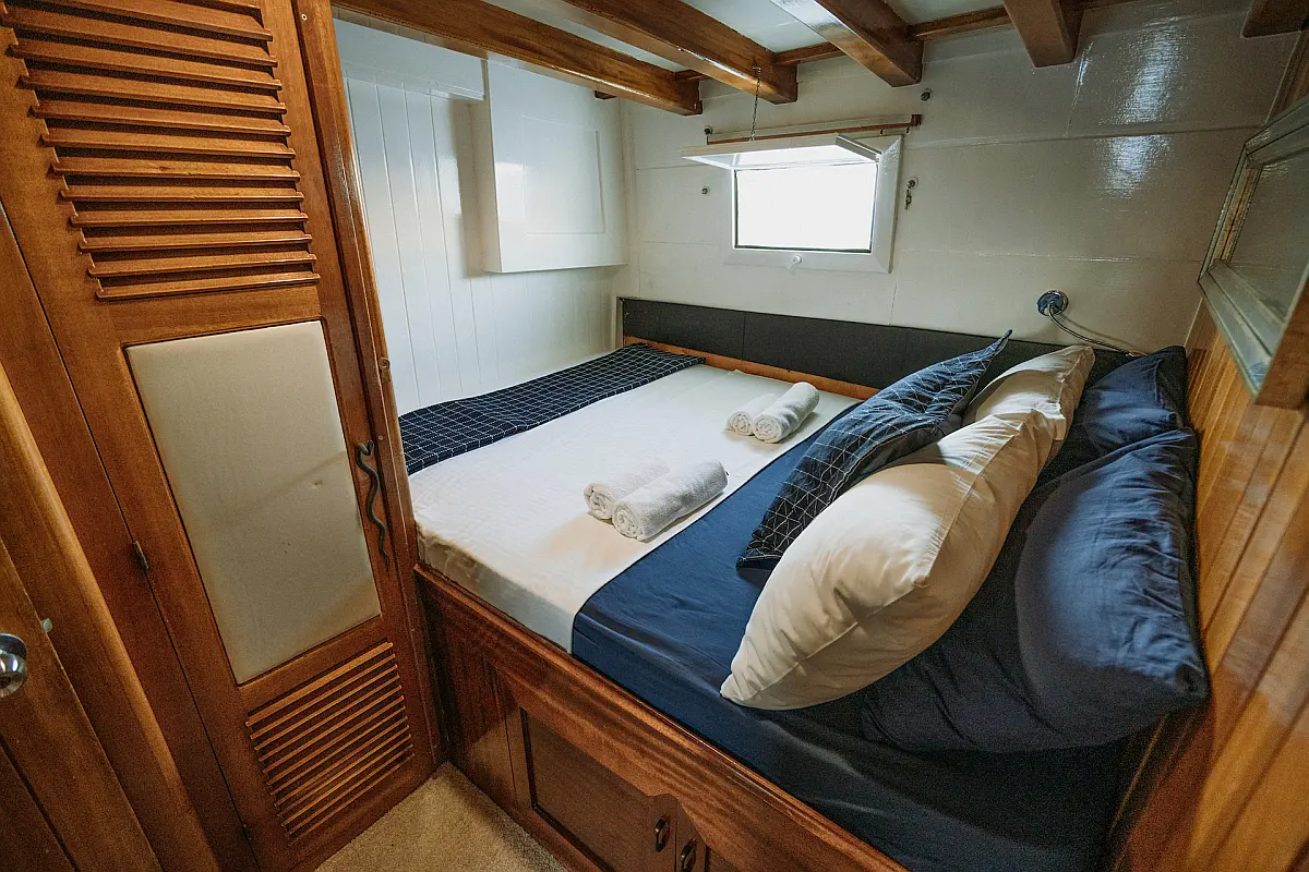 Cabin in Gulet Beyaz Lale for cruise from Kos Island in Greece