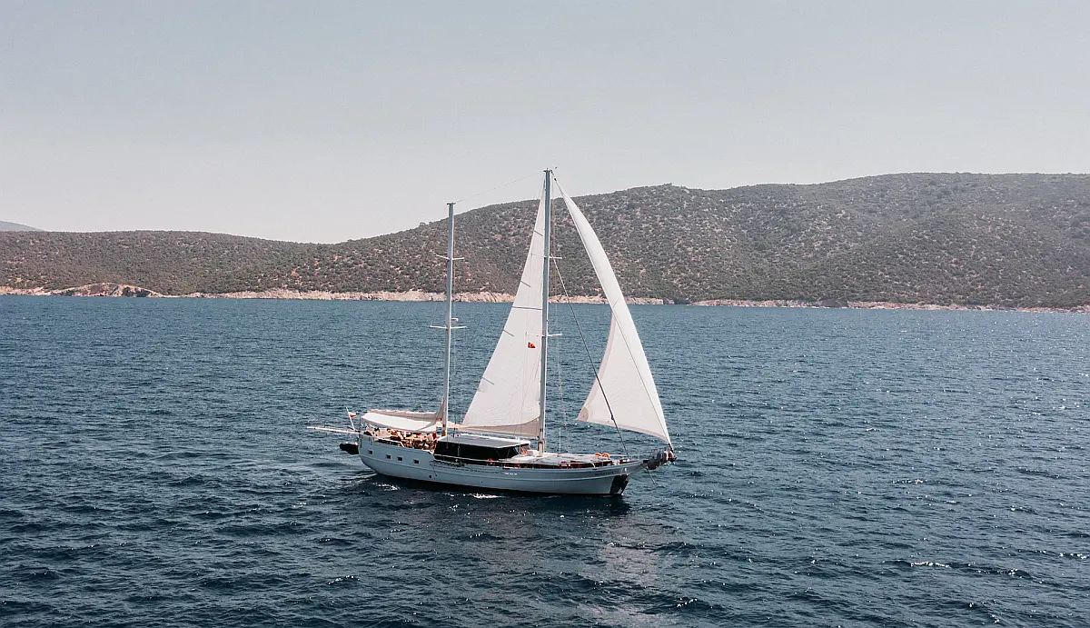 Gulet Beyaz Lale for charter in Kos Island in Greece