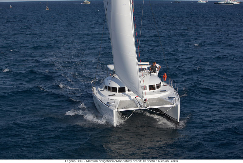 Catamaran Lagoon 380 in Le Marin in Martinique