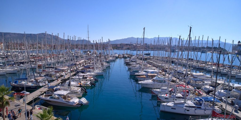 Sailing yachts and catamarans for charter in Split in Croatia