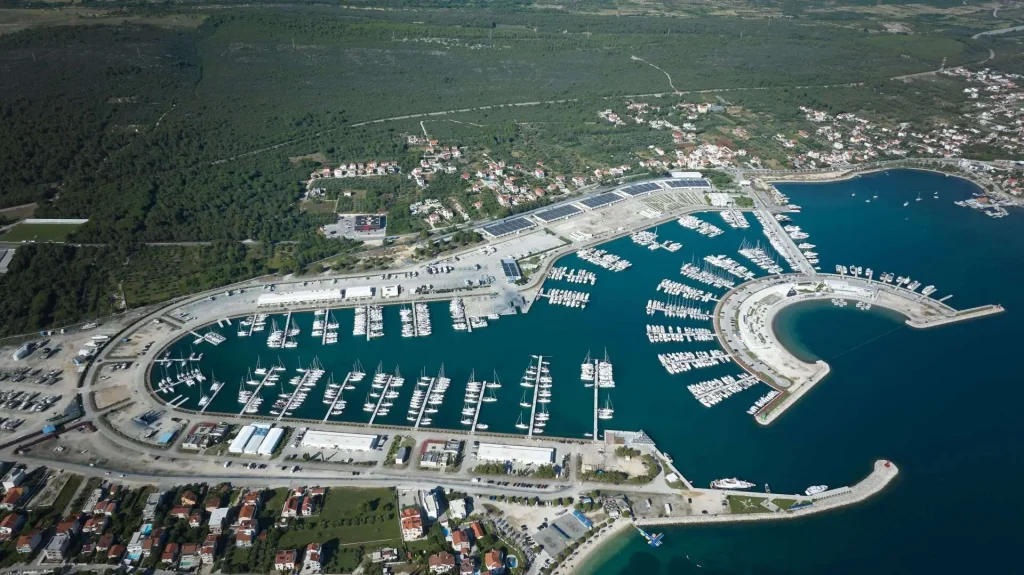 Sailing yachts and catamarans for charter in Sukosan near Zadar in Croatia