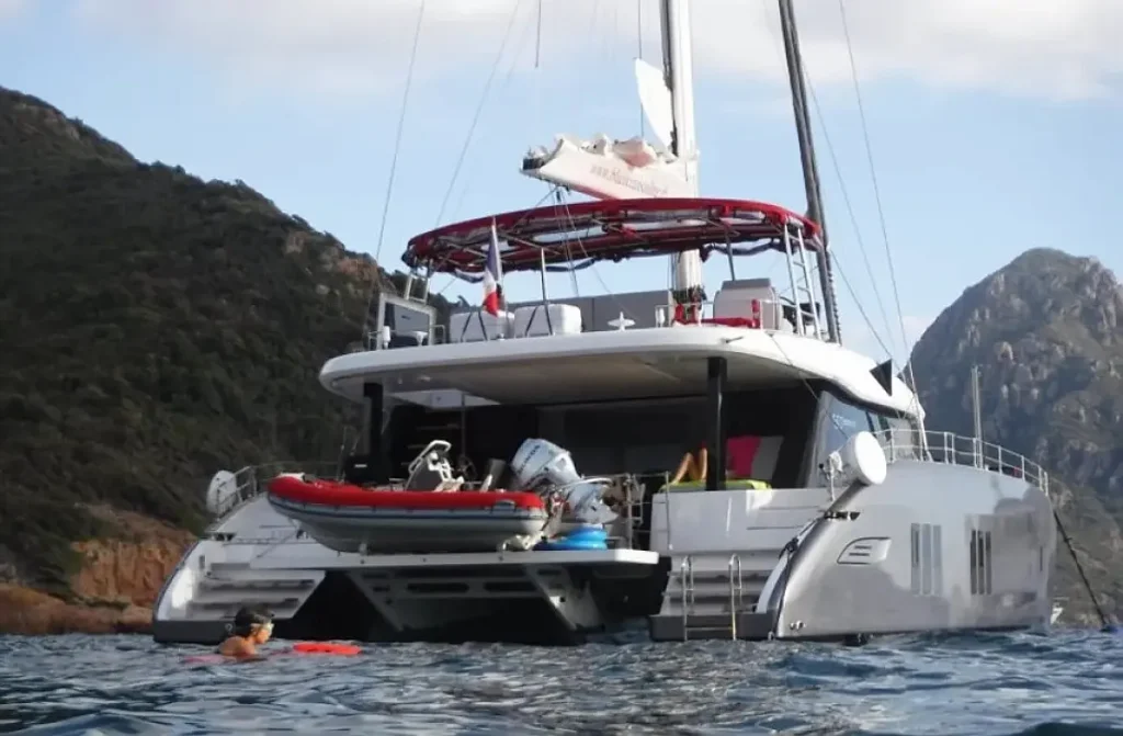 Catamaran Sunreef 50 Luxe Liberta for charter in Martinique