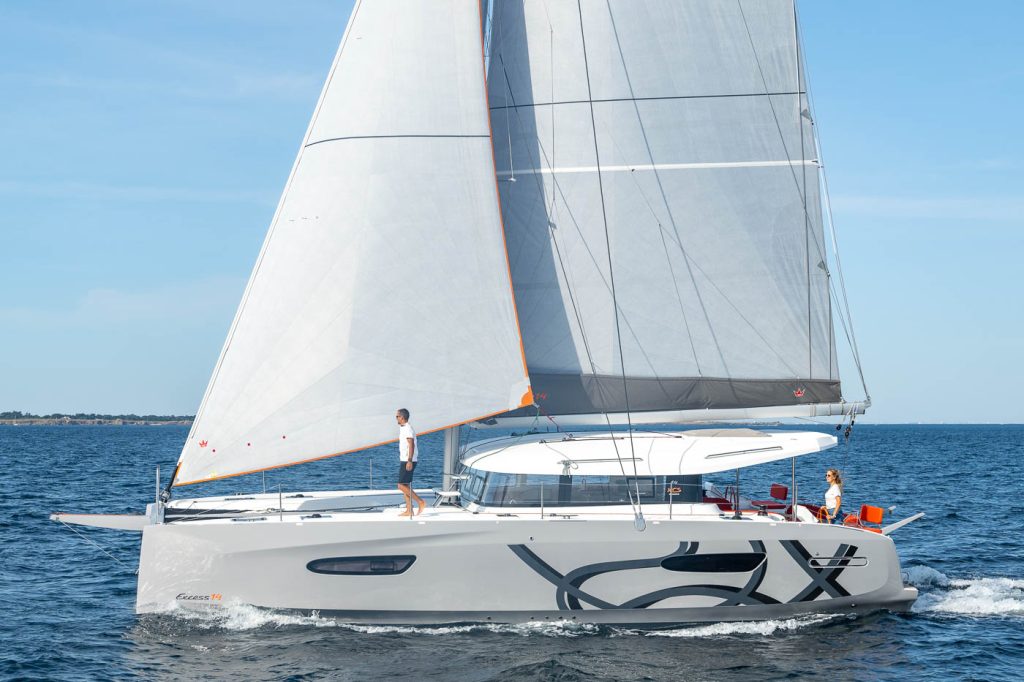 Catamaran Excess 14 in Martinique for sailing holidays in Caribbean