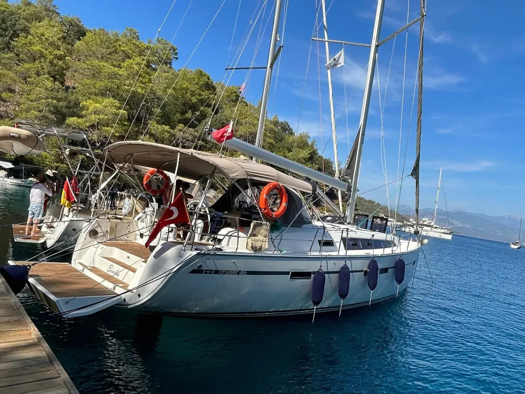 Sailing yacht Bavaria Cruiser 46 Simba for charter in Fethiye in Turkey