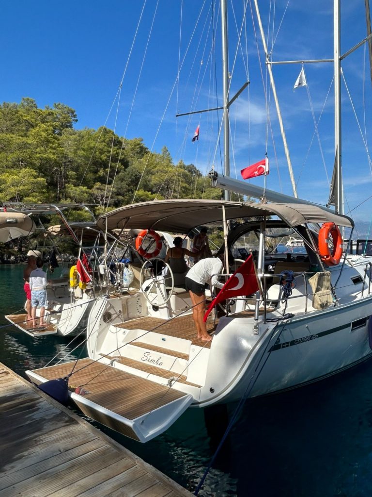 Sailing yacht Bavaria Cruiser 46 Simba for charter in Fethiye in Turkey