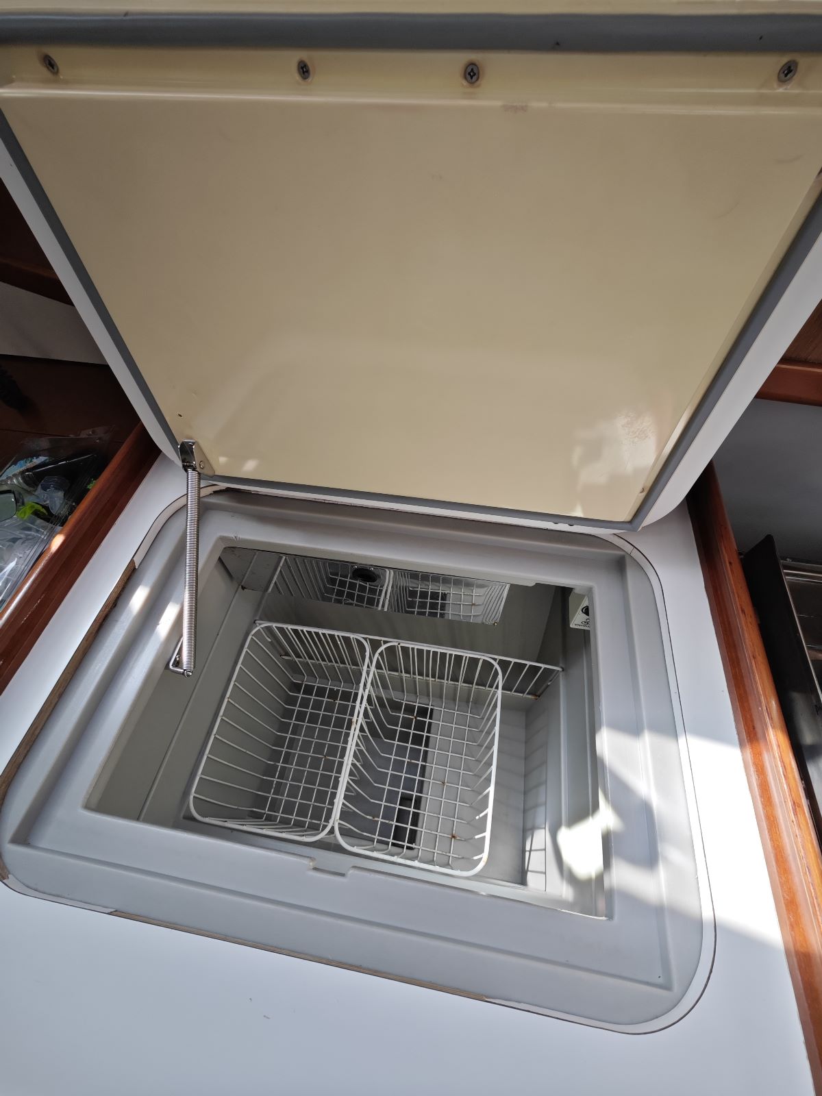 Galley in sailing yacht Beneteau Oceanis 40 Violet for charter in Fethiye in Turkey