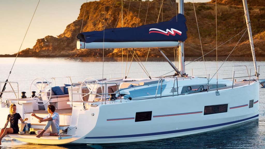 Sailing yacht Moorings 46.3 for charter in Saint Martin in Caribbean