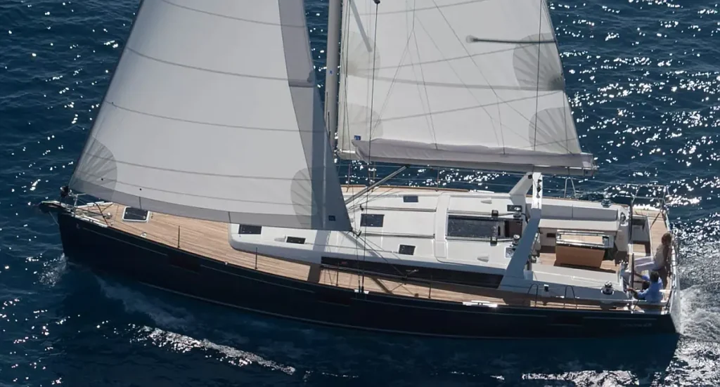 Sailing yacht Beneteau Oceanis 48 Athena for charter in Fethiye in Turkey