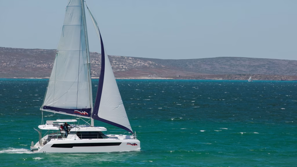 Catamaran Moorings 4200 with 3 cabins for charter in Nassau in Bahamas in Caribbean