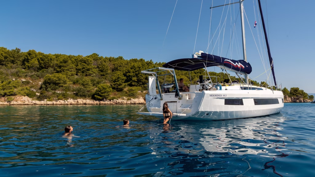 Sailing yacht Moorings 44.3 for charter in Saint Martin in Caribbean