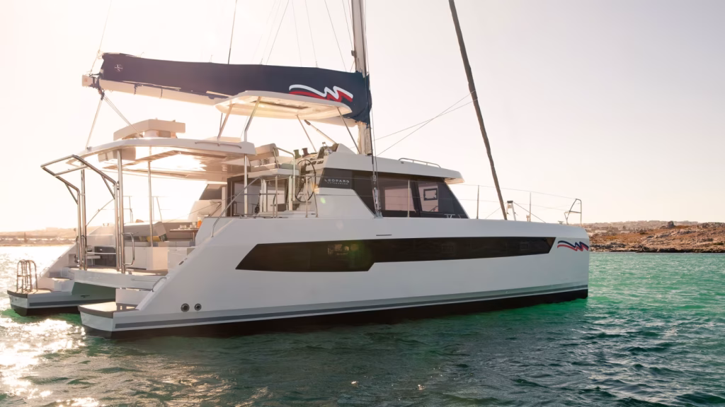 Catamaran Moorings 4200 for charter in Tortola in British Virgin Islands in Caribbean